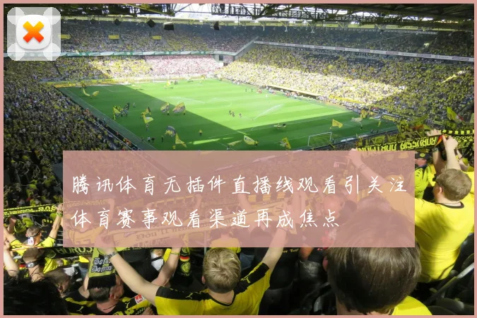 腾讯体育无插件直播线观看引关注体育赛事观看渠道再成焦点